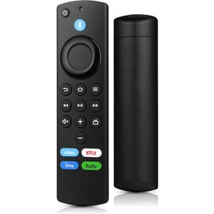 TV Stick Remote Replacement for Fire Smart Stick (HD, Lite), Remote for TV Stick 4K/4K Max(1st/2nd Gen), TV Cube, Compatible with Hisense/TCL/Insignia/3rd Gen Smart TVs with Voice
