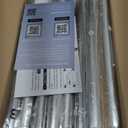 SEIRIONE Corner Shower Caddy Tension Pole, Quick Setup, RustFree Bathroom Shower Organizer Corner for Bathtub Shampoo Storage, 4Tier Adjustable Shelf, Drill Free, Fits 34 to 116 Inch Height, Silver