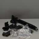 Single Monitor Arm, Monitor Mount for 17-32 inch Screens Gas Spring Adjustable Monitor Stand, Vesa Mount with Clamp and Grommet Aluminum Base - Fits 4.4 to 22lbs LCD Computer Monitors AX09DB01