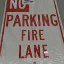 SmartSign 18 x 12 inch No Parking - Fire Lane Official California State Metal Sign, 63 mil Aluminum, 3M Laminated Engineer Grade Reflective Material, Red and White