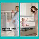 Updated King Size Bed Rail for Toddlers: 3-Side Protection Bedrail with Headbroad for King Bed - Extral Tall Adjustable Child Safety Side Railing Guards for Infants Kids Child(78.7x78.7X 74.8)