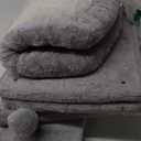 14in Cat Tree Tower with 20 * 16.5in Perch Bed and Washable Top for Large Adult Cats, Condo and Scratching Post for Indoor Kitten Pet, Light Gray