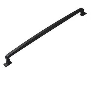 khtumeware 1 Pack 12 Inch Cabinet Handles Matte Black Pulls for Drawer Cabinet Cupboard Handles