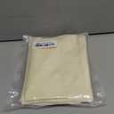Chamois Cloth for Car 2 Pack Shammy Towel 24'' x 16'' (2.58 sq ft Each) Super Absorbent Car Drying Towel Real Leather Lint Free Streak Free for Car Wash Auto Detailing