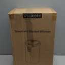 Towel Warmer-20L Large Towel Warmers for Bathroom, Blanket Warmers with LED Display, Heat Timer 30/60/90 and Delay Time 0.5-24H Adjustable, Towel Heater Fits Up to Two 40"X70" Oversized Towels