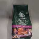Starbucks Ground Coffee, Dark Roast Coffee, Italian Roast, 100% Arabica, 1 bag (18 oz), (EXP 12/31/26)