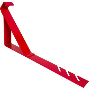 5 x Guardian 2501 Fixed Roofing Bracket for 45 Degree Roof Pitch 10 Inch by 45-Degree Fixed Angle Platform Powder Coated Red OSHA Compliant (5 PACK)