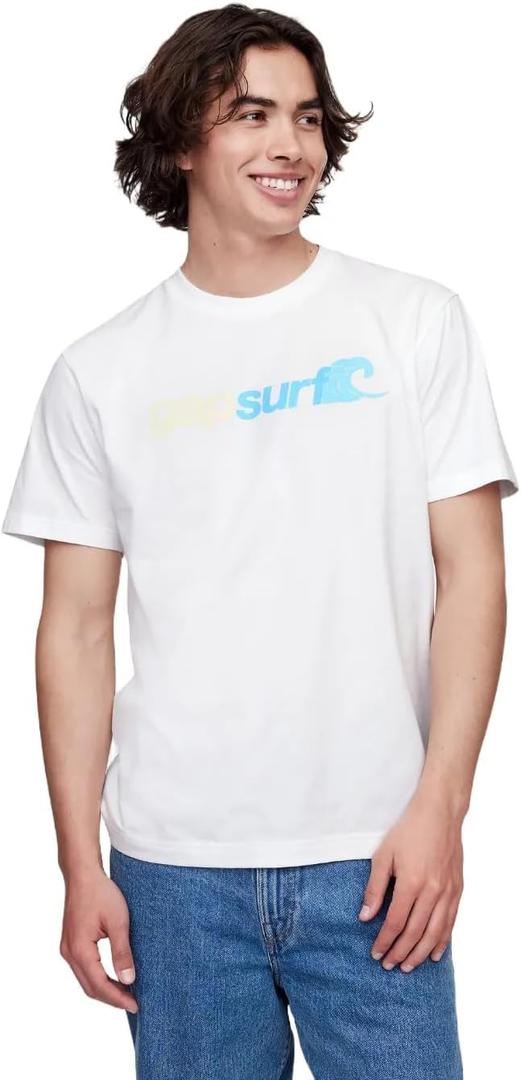 Gap Men's Graphic Logo Knit (White000) Small