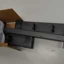 Fitvids 100 LB Rubber Coated Hex Dumbbell Set with Storage Rack, 5-25LB Hand Weight Set with Anti-Slip Grip for Home Gym