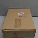 Funtery 4 Pcs 2.76 x 4.72 inches Christmas Glass Dome DIY Clear Keepsake Globe Display Case with Light Wood Base Decorative Snow Globe Kit Plant Terrarium Decor for Women Craft Tabletop Gift