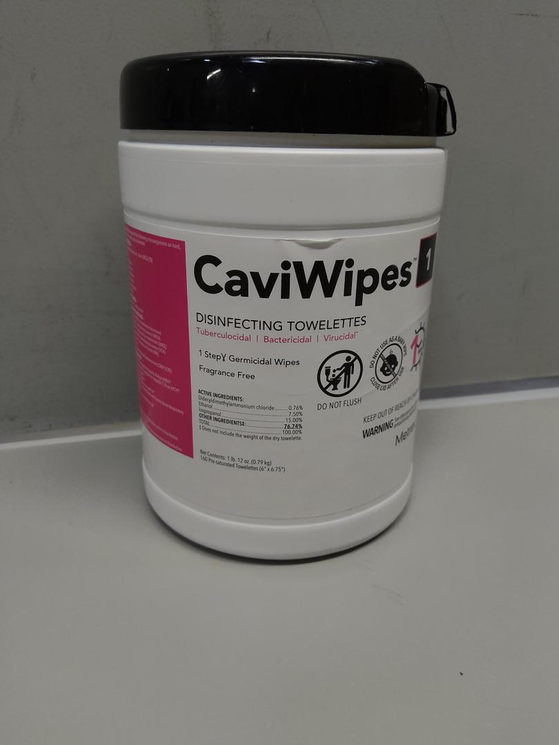 CaviWipes Disinfecting Towelettes.Fragance free