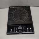 Mueller RapidTherm Portable Induction Cooktop, 1800W Hot Plate Electric Stove Top Burner. 8 Temp Levels, Auto-Off & Pot Detection, LED Display, Child Lock, 4 Programs, Burners for Cooking