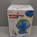 Interactive Globe for Children Ages 6-12 | Educational Toys with Smart Pen, 300+ Geography Quiz Games | Learning Earth World Globe for Kids Ages 6+ Classroom, Home, Birthday Gift Idea