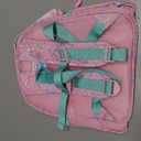 mibasies Kids Backpack for Girls: Girls Backpack 5-8 - Kindergarten Elementary School Bookbag for Girl - Rainbow Pink Bag
