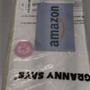 GRANNY SAYS Closet Organizer Bins with Label Holder, Fabric Storage Baskets, Foldable Storage Bins for Living Room, Decorative Storage Containers Organizing, Pearl White, 3-Pack (Medium)