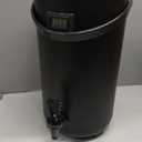 Insulated Beverage Dispenser-NON HEATING-75 Cup Cold Drink Beverage for Catering-Stainless Steel Iced Beverage Dispenser 12 L/3.2 Gallon Coffee Dispenser with Spigot for Tea,Juice (black)