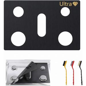 Stove Top Protector for Whirlpool Gas Range - 1 Pcs (Ultra Version)>0.6MM Thickened Reusable Spill Guard Liner, Only Compatible with WFG550S0HB/WFG550S0HW/WFG550S0HV/WFG550S0LW/WFG550S0LB/WFG550S0LV