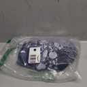 Artisan Cotton Table Runner  Premium Handmade Boho Indian Runner with Floral Details | Elegant Washable & Sustainable Made Indian Table Linens for Any Occasion (Blue Lotus,76 inches)