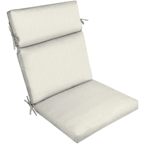 Better Homes & Gardens 44" x 21" Cream Rectangle Outdoor Chair Cushion, 1 Piece