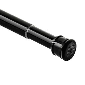 Ginbel Direct No Sectional Assembly Tension Curtain Rod 56-104 Inch