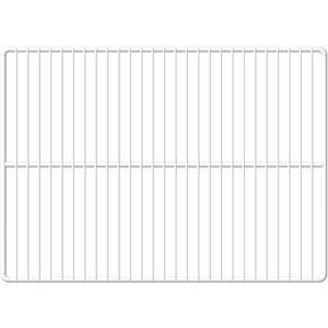 2-Pack Commercial Freezer and Refrigerator Replacement Shelves- Adjustable Utility Steel Wire Metal Shelf, White (23" x 16")