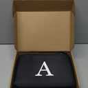 Personalized Initial Hard EVA Shell Sunglass Organizer Case Birthday Gifts for Women Men with Metal Carabiner