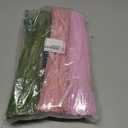 Pipe Cleaners Craft 300 PCS Thick Pink Pipe Cleaner Flower Kit 3 Colors Pipe Cleaners Bulk Fuzzy Sticks Chenille Stems for DIY Flower Bouquet Making Arts Craft Creative Projects(Pink,Light Pink,Green)