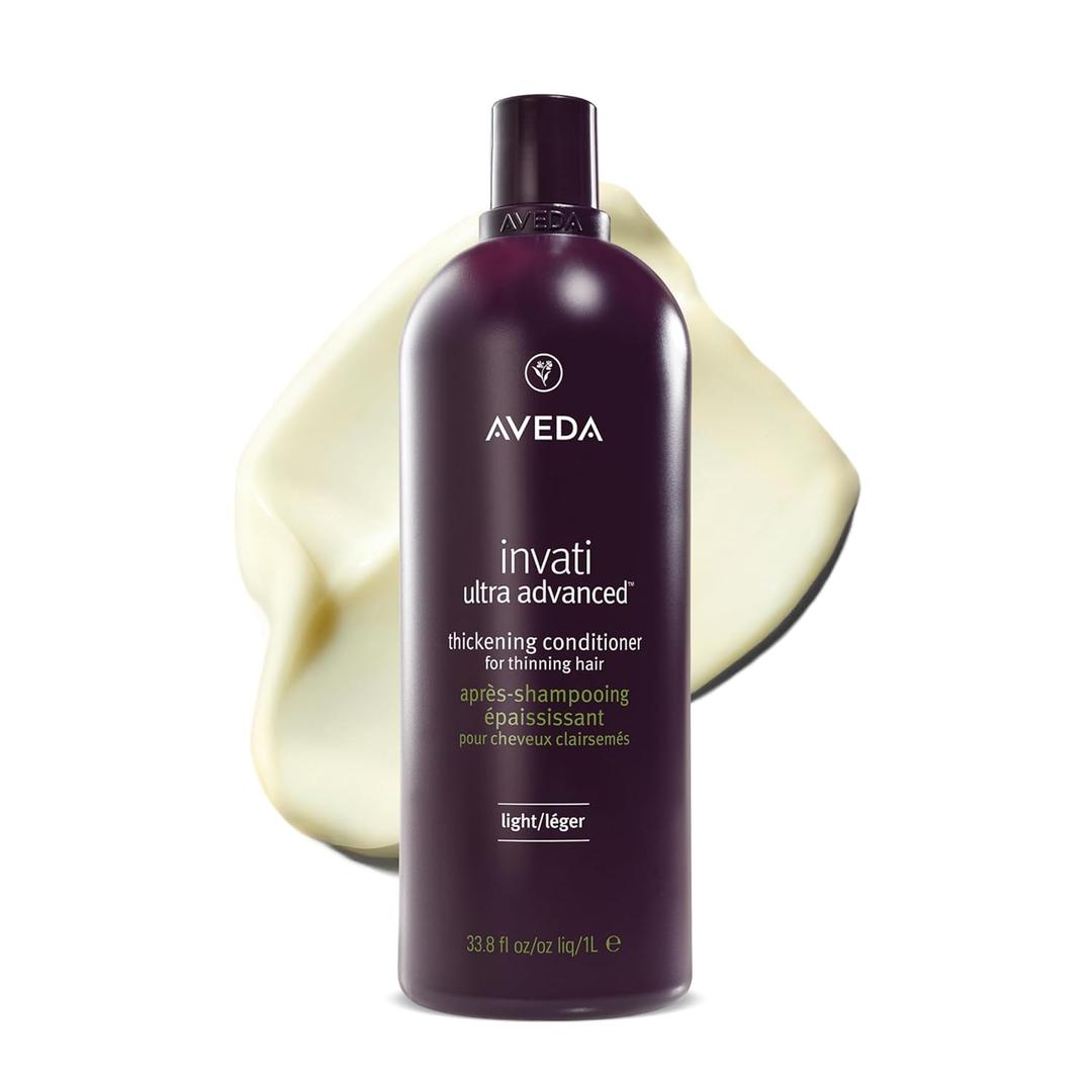 Aveda Invati Ultra Advanced Thickening Conditioner Light | Step 2 of 4 | Reduces Hair Loss by 77% | for Fine to Medium Thinning Hair Types | Normal to Oily Scalp | 96% Naturally Derived*