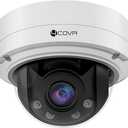 4COVR 6 Channel 4K PoE Security Camera System, AI Human/Vehicle Detection, 16x 8MP Auto-Focus IP67 IK10 Vandal-Proof Dome Cameras, UHD NVR with 4TB HDD, Business Surveillance, 6 Cameras