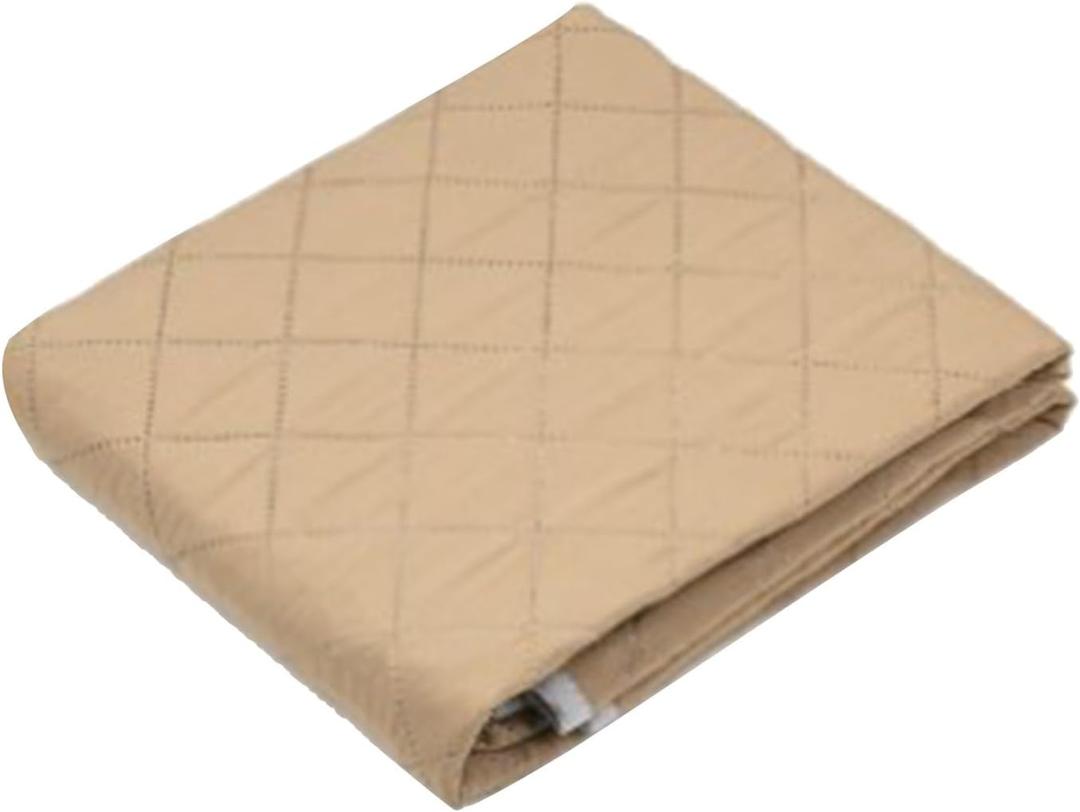 Washable Dog Pee Pads with Puppy Grooming Gloves,Puppy Pads,Reusable Pet Training Pads,Large Dog Pee Pad,Waterproof Pet Pads for Dog Bed Mat,Super Absorbing Whelping Pads (Brown) (28x20 inch)