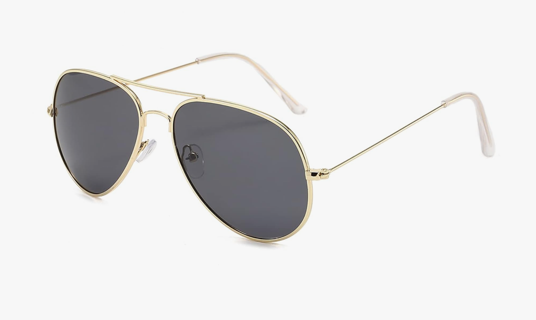 Outray Aviator Sunglasses for Men Women Night Vision Polarized Metal Frame Sunglasses for Driving-UV 400 Protection