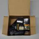 Reptile Heat Lamp, Double-Head Heat Lamp with Clamp, Cycle Timer, Dimmable UVA UVB Basking Light for Turtle Tortoise Lizard Snake Bearded Dragon, 4 Bulbs (2PCS 25W+2PCS 50W)