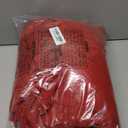 Homiest Decorative Knitted Throw Blanket with Fringe, Lightweight Blanket Acrylic Knit Blanket, Soft & Cozy Tassel Blanket for Couch Sofa Bed (Red, 60 x 80 Inch)