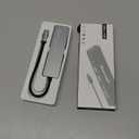 Hiearcool USB C Hub for MacBook  7-in-1 USBC Adapter with 4K HDMI, 100W PD, USB 3.0 5Gbps Ports, SD/TF Card Reader  USB-C Dongle for Office, Meetings, Travel & Home Setup-Space Grey