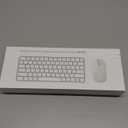 Bluetooth Keyboard and Mouse for Mac, Rechargeable, Mini Size, Ultra Slim, Quiet Typing, 4 Level DPI, Wireless Keyboard and Mouse Compatible with Mac, iPad, iPhone, MacBook Air/Pro