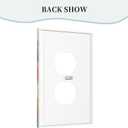 Colorful Abstract Life Tree Light Switch Cover 1 Gang Outlet Plate Single Duplex Wall Plate Covers Decorative Switchplate Covers Electrical Faceplate for Home Decor