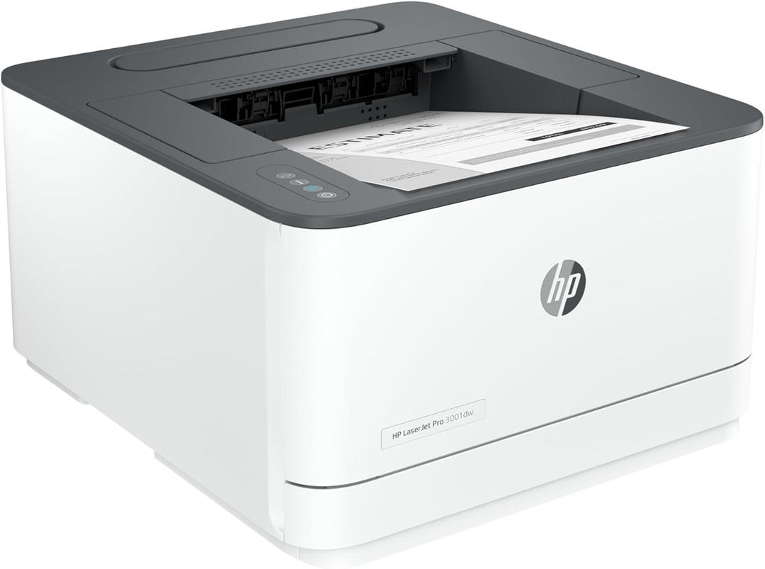 HP Laserjet Pro 3001dw Wireless Black & White Printer, Best-for-Office (3G65OF)