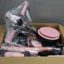 5-in-1 Kids Tricycle for Toddlers 1.5-3, Tool-Free Convertible Kids Push Trike to Balance Bike, Safety Belt, Removable Backrest and Footrest, Ride-On Toy for Boys & Girls, Pink