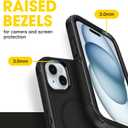 OtterBox Defender MagSafe Case for iPhone 17e, 16e, iPhone 15, iPhone 14, iPhone 13 7X Military-Grade Drop Protection, Rugged Grip Texture, Strap Anchors, Port Covers Non-Retail Packaging Black