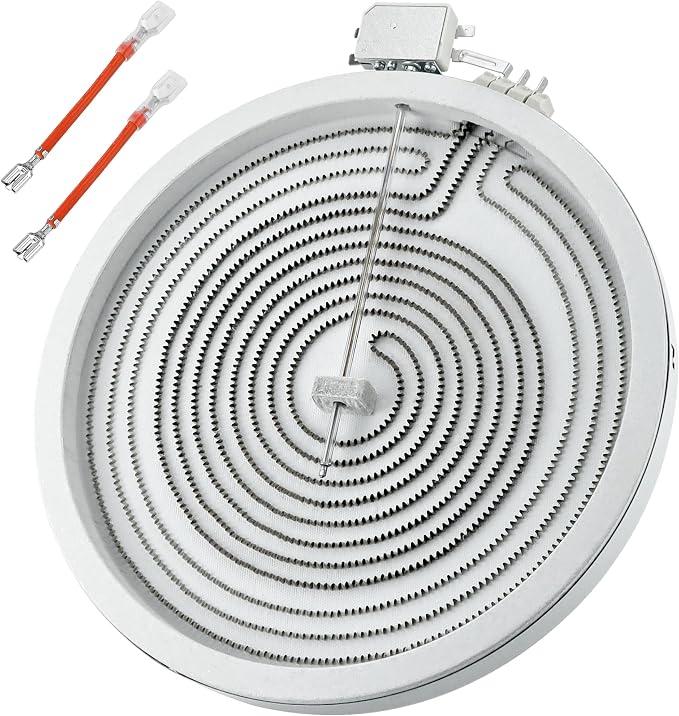 WB30T10130 Dual Haliant Surface Element 12 Inch Compatible with G-E, Radiant Surface Element Replace AP4344395, PS2321564, 1474216 by Fetechmate - 1 Year