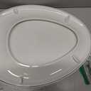 KOHLER K-26801-0 Impro ReadyLatch Quiet Close Elongated Toilet Seat, White Toilet Seat, Grip-Tight Bumpers, New Home Essentials, Slam Prevention