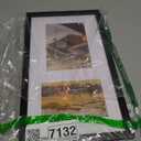 DUENPY 8x14 Picture Frame Collage Display 4x6 and 5x7 Photos for Available Horizontal Wall Mounting Display and Vertical Black