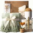 Self Care Gifts for Women Get Well Soon Birthday Gifts Baskets Care Package for Women, Thinking of You Feel Better Inspirational Christmas Gifts for Mom Her Friend Sister Wife (Mint green)