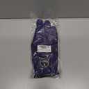 Ever-Bright Men's Golf Gloves OptiColor Premium Leather Golf Glove . (Purple)