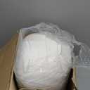 STWIENER Soft Oversized King Comforter 120"x120" Lightweight Quilted Down Alternative All Season 8 Corner Tabs Fluffy Breathable Microfiber White