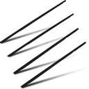 OCPTY Weatherstrip Window Seal fit for Honda for Civic 4 Door 2001-2005 | Car Outer Door Window Molding Trim|4PCS Black|72410-S5A-003,72450-S5A-003,72910-S5A-003,72950-S5A-003