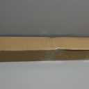 LazBlinds No Drill Cordless Bamboo Roman Shades, 29.5"W 48"H, Whitewash T