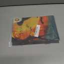 FLAGWIX Halloween Decorations Outdoor Flag - Boo Flags for Outside 11.5"x17.5" - Outdoor Halloween Ghost decorationsfor for Yard Garden Porch, Holiday Gifts for Women Men (Flame  Haunted Glow)