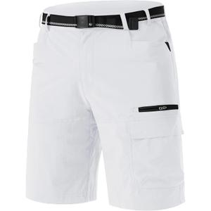 TACVASEN Men's Summer Outdoor Shorts Quick Dry Water Resistant Cargo Casual Golf Work Hiking Shorts (NO Belt) 40