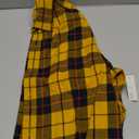 Amazon Essentials Men's Long-Sleeve Flannel Shirt, Yellow Plaid, Medium